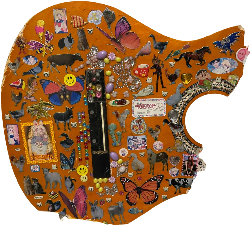 Guitarra intervenida, de Miedo de fallar